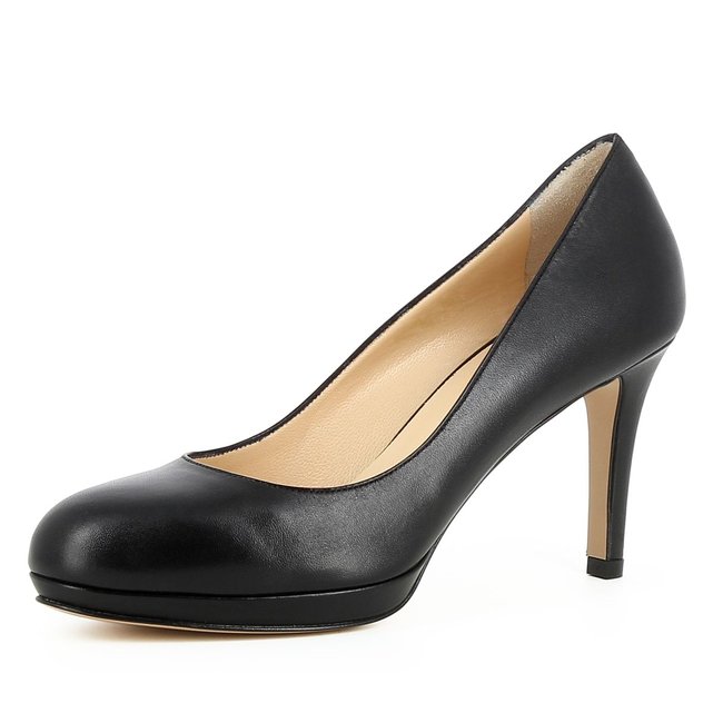 talon noir bout rond