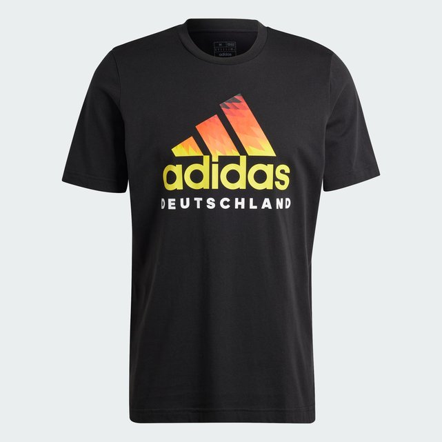 Mens black and gold adidas shirt best sale
