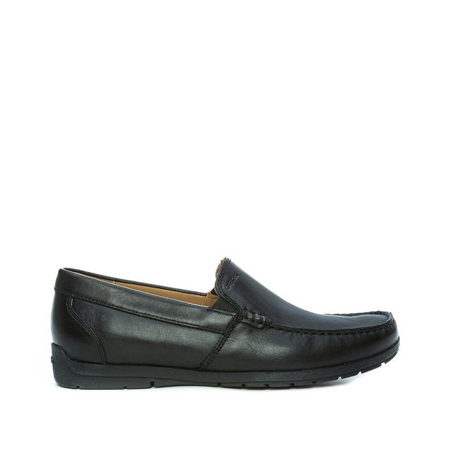 Siron leather loafers black Geox | La 