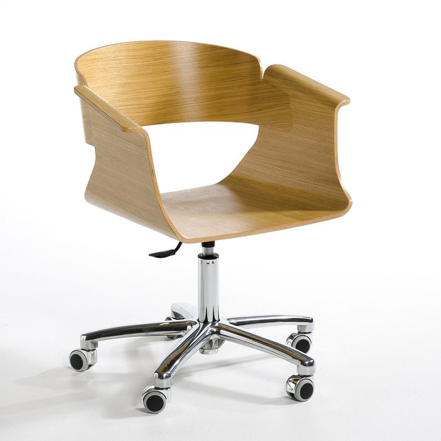 Suliac Office Chair Natural Oak Am Pm La Redoute