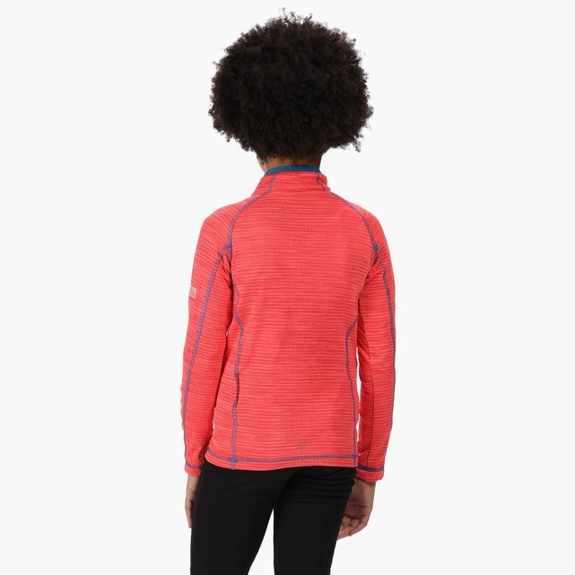 Mixte Enfant T-Shirts Regatta T-Shirt Technique Manches Longues Junior Berley en M/élange de Laines M/érino /À S/échage Rapide avec Ouverture par 1//2 Zip