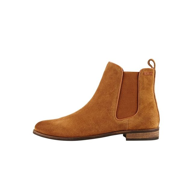 bottine en daim camel femme