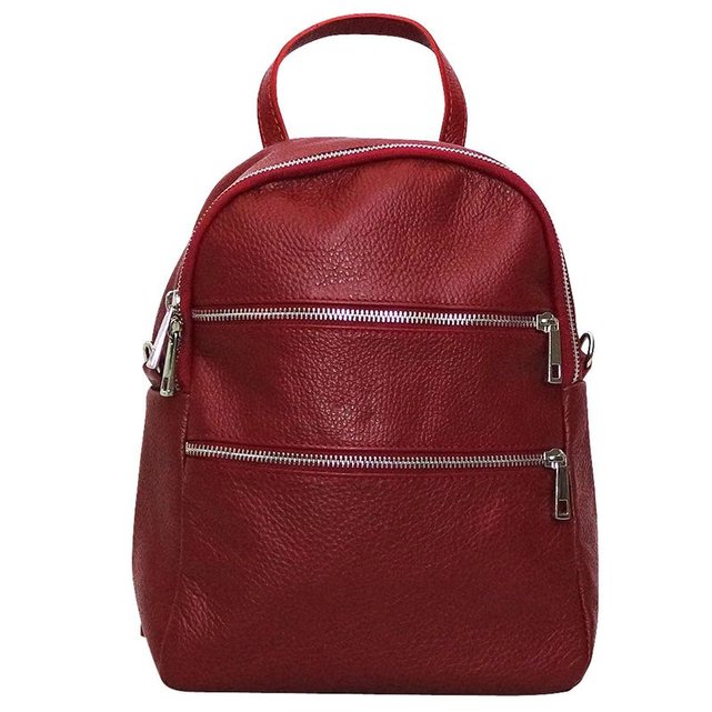 dos cuir à Tendance La Redoute Chapeau Sac rouge 5EqnwRxn6S