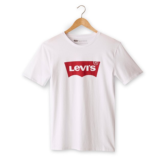 bal viool Verleiding Bedrukt t-shirt met ronde hals Levi's | La Redoute