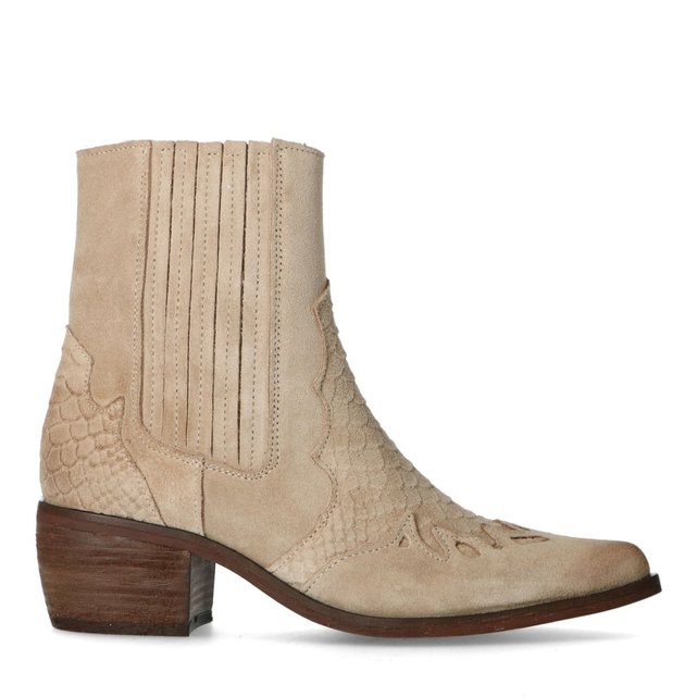 santiag femme beige