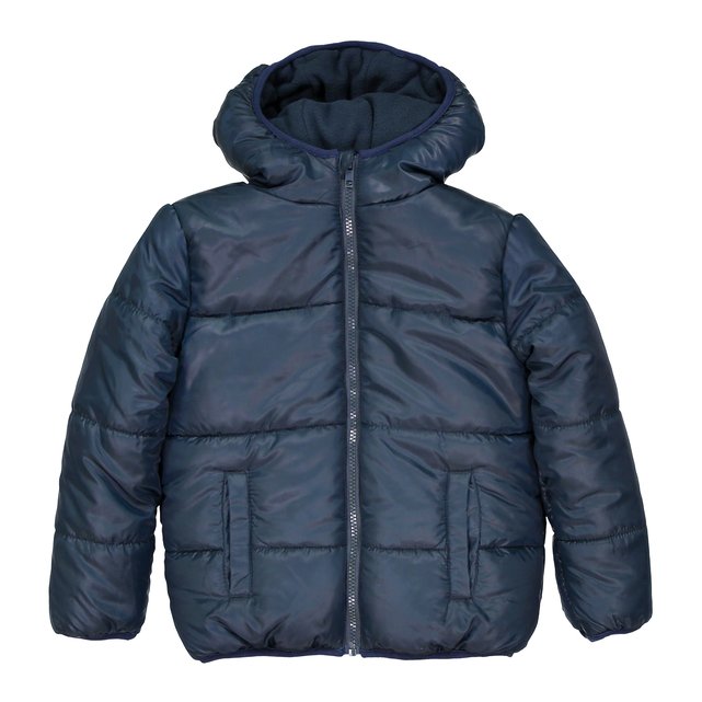 fleece lined jacket with hood