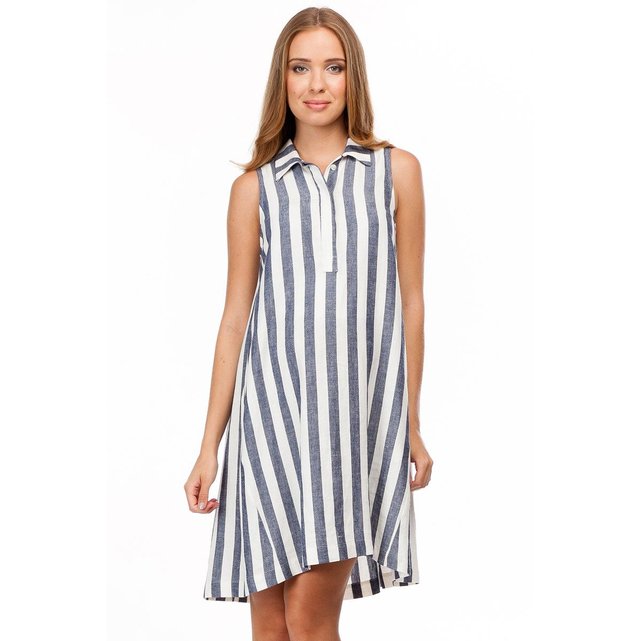 Robe Manches Trapèze Narciso Lin De En Sans Grossesse CxoedB