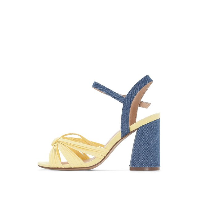 talon jaune et Sandales Collections flare La denim Redoute BqSwvSYX