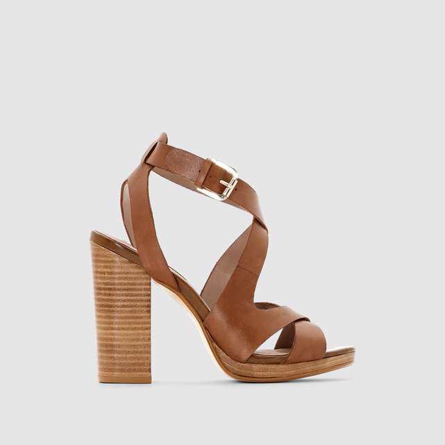 cuir croisées Redoute La brides Sandales Collections wCtZf