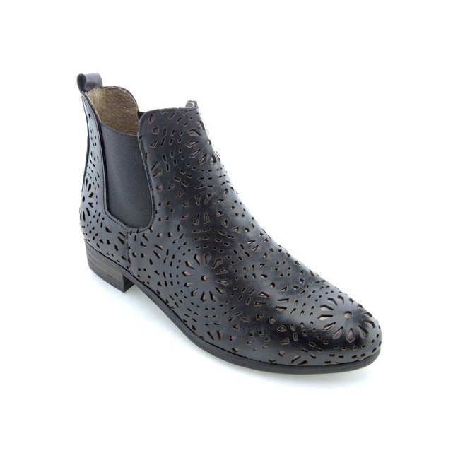 Zola cuir Boots effet ajouré BUNKER wO4x6Pq8U
