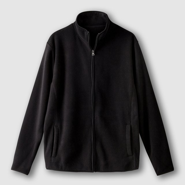 High Neck Zip-Up Fleece Sweatshirt High Neck Zip-Up Fleece Sweatshirt