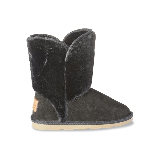 Chate Fur-Lined Ankle Boots