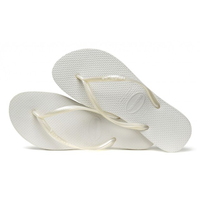 HAVAIANAS pour Femme H Havaianas Blanc Tong Slim rIxBr6Z