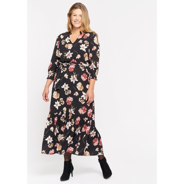 robe maxi a fleurs