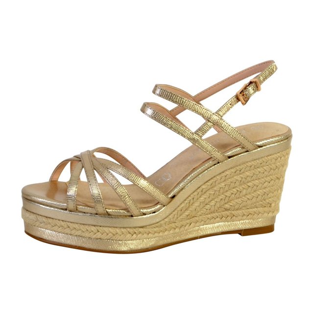 Redoute Sandale compensée Nucci Enza jaune La wXfOwr