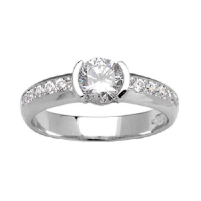 bague solitaire et alliance argent bague solitaire et alliance argent