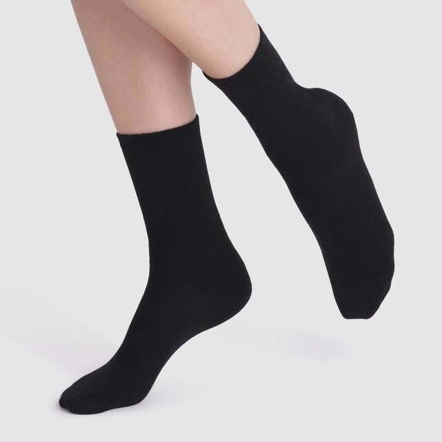 Socken aus Wolle, gefüttert mit Baumwolle.  DIM image 0