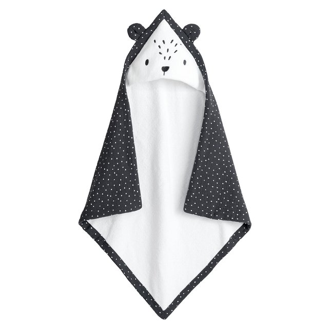 Cape De Bain Bebe Gaze De Coton Bio Gris Anthracite La Redoute Collections La Redoute