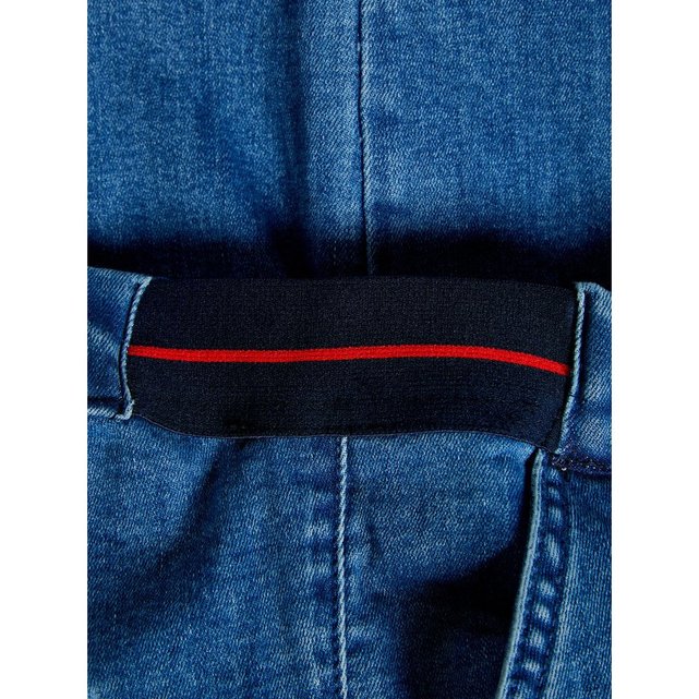 jean loose fit raccourci bleu-medium blue denim name it | la redoute