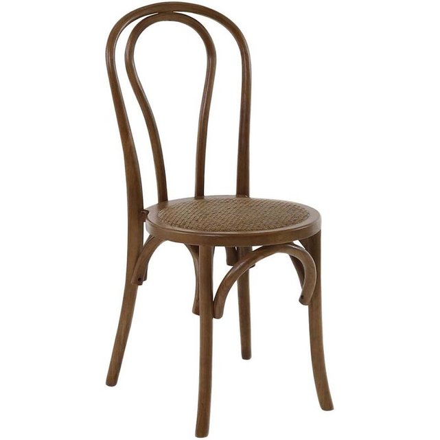 Chaise bistrot en bois d'orme (lot de 2) modèle 3 naturel Zago  La Redoute