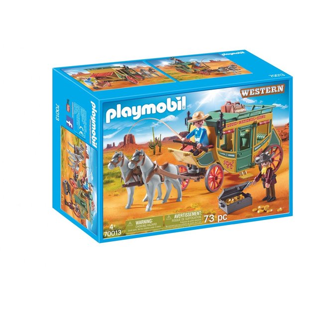 playmobil diligence western