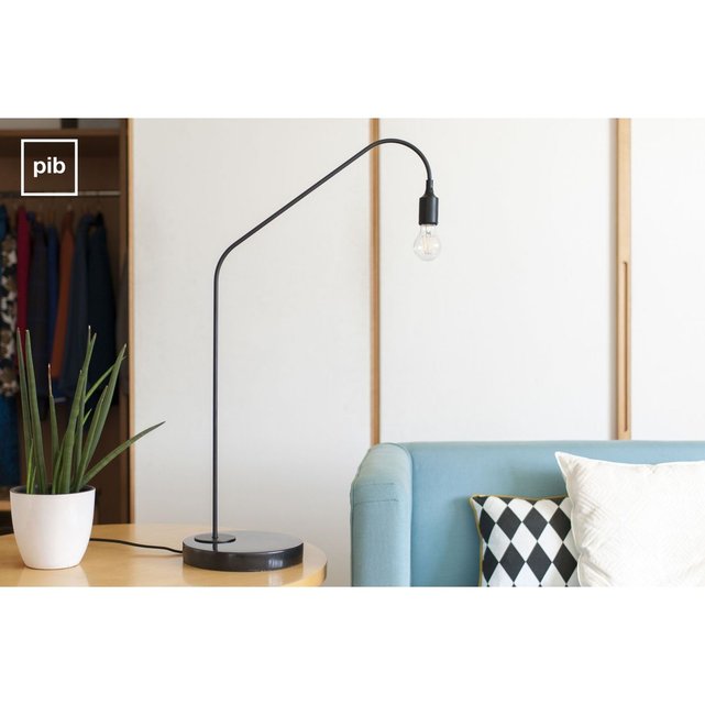 Lampe De Table Noire Mogens Noir Produit Interieur Brut La Redoute