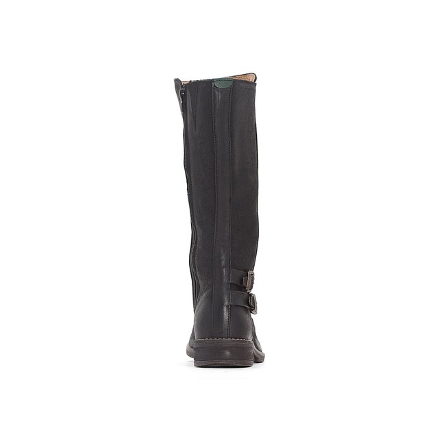 frapper les les les bottes en cuir noir, kickers f04e78 frapper les les les bottes en cuir noir, kickers f04e78