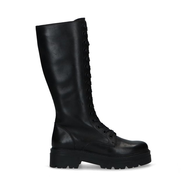 bottines hautes lacets