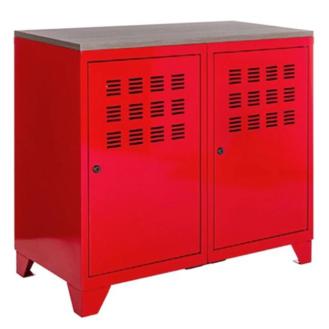 Armoire De Rangement Metal 2 Portes Pierre Henry La Redoute
