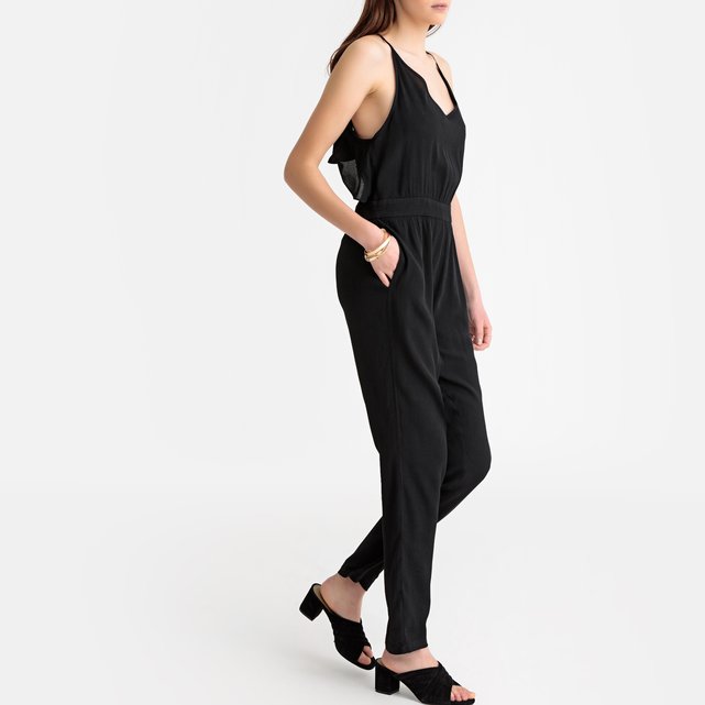 Mono con espalda descubierta negro See U Soon La Redoute