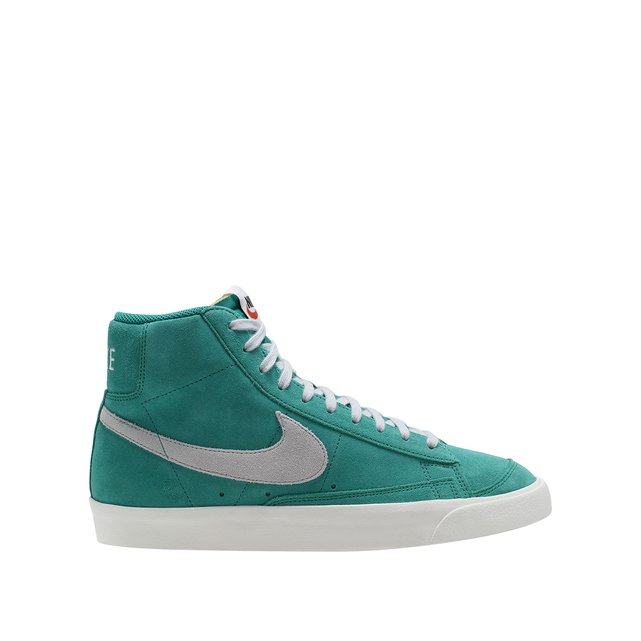 nike green suede trainers