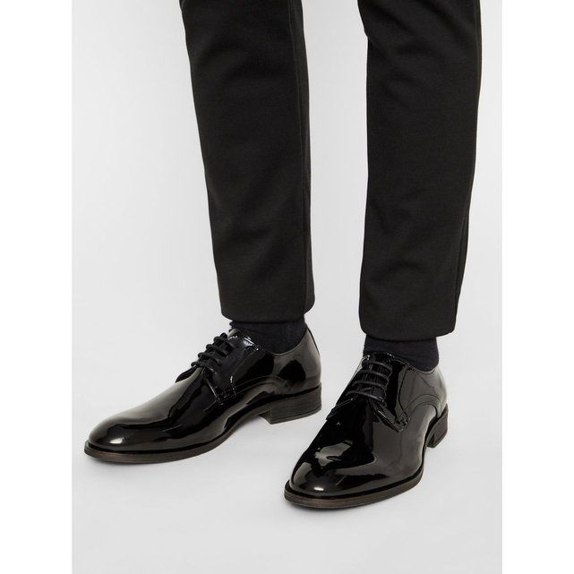 chaussures cuir verni