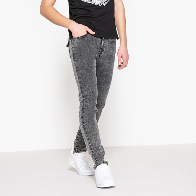 snow wash jeans