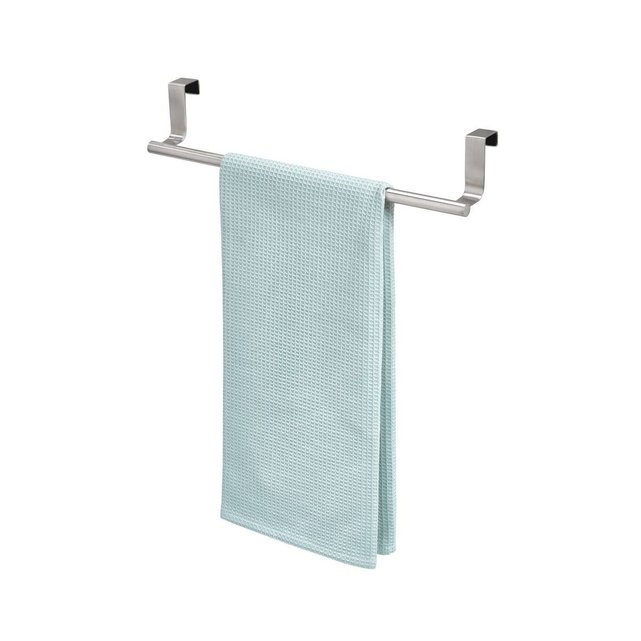 Porte serviettes suspendu en acier gris clair Idesign | La ...