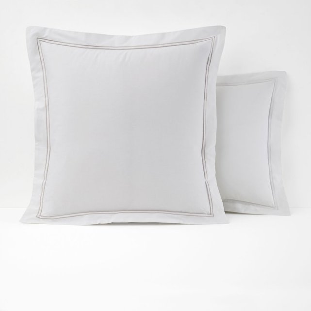 Taie d'oreiller percale pur coton, Palace Taie d'oreiller percale pur coton, Palace