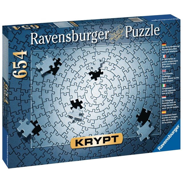 Krypt puzzle 654 p - silver Ravensburger | La Redoute