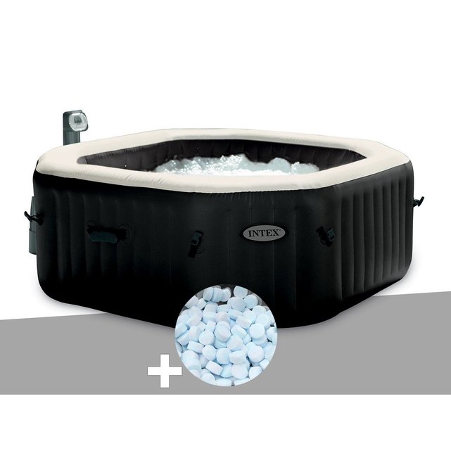 kit spa gonflable intex purespa octogonal bulles jets 6 kit spa gonflable intex purespa octogonal bulles jets 6