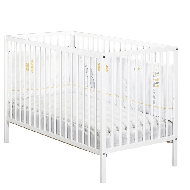 Lit Bebe 1x60 First Blanc Baby Price La Redoute