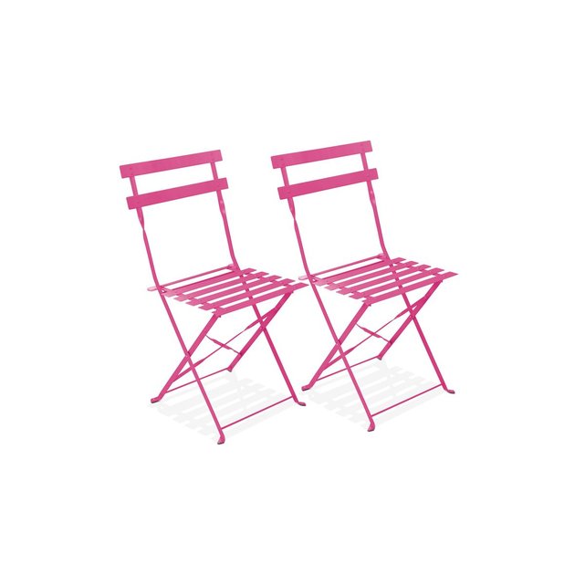 de Lot pliantes chaises 2 bistrot MpqVUzSG