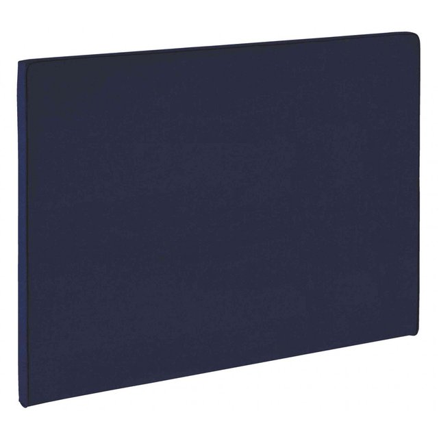 tête de lit dosseret melty bleu marine merinos | la redoute