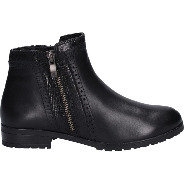 bottines caprice marron