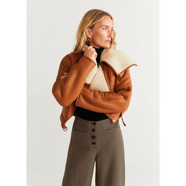 Jupe-culotte boutons Mango | La Redoute