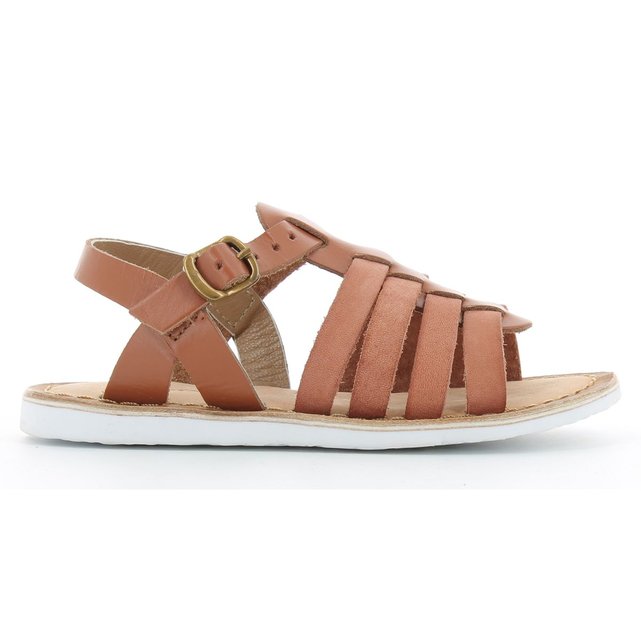 Sandales cuir sparta camel Kickers | La Redoute