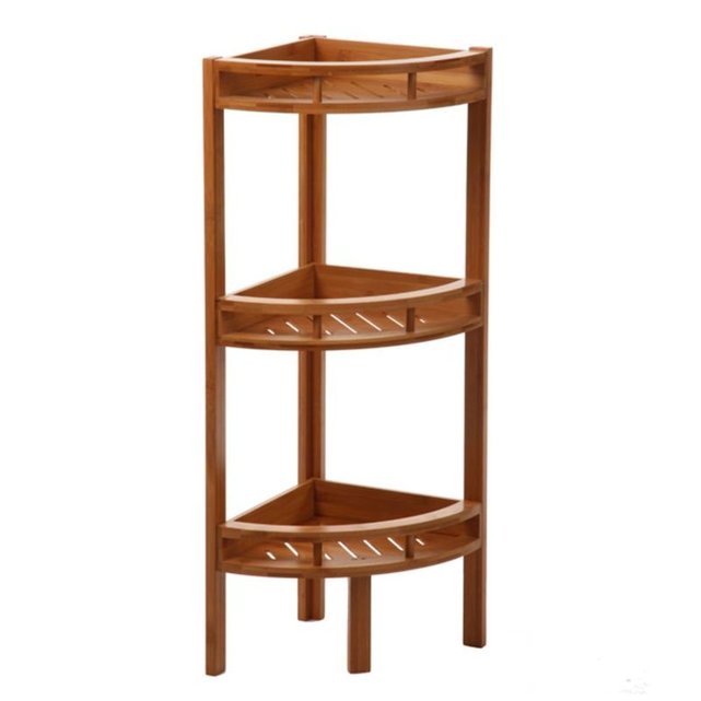 etagère d'angle salle de bains bambou réf. 20014736 pier import | la