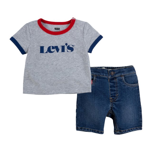 Ensemble T Shirt Et Short 6 Mois 2 Ans Levi S Kids La Redoute