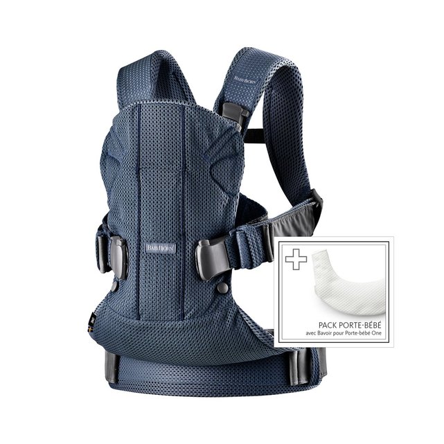 porte bébé babybjorn bleu marine