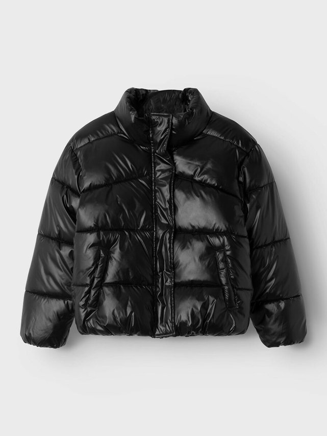 【COLOR iN ID】Nero padded jacket Women's Code 18 Lightly padded jacket, size 36 (Black) | Emmy