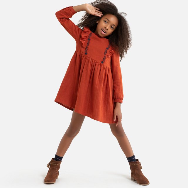 cotton muslin dress