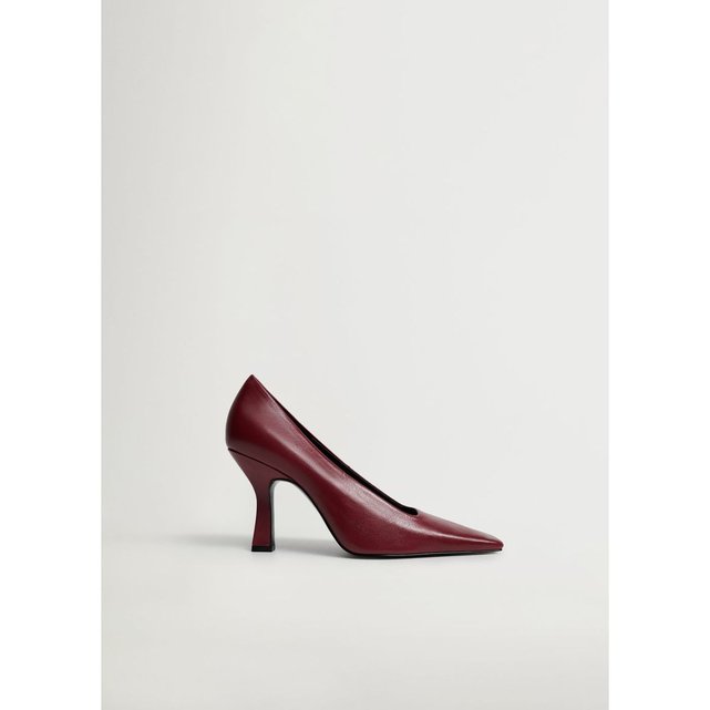 escarpin rouge mango