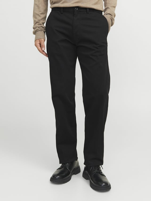 JACK & JONES Pantalon Chino Slim Fit - Confort Extensible, Coupe Moderne